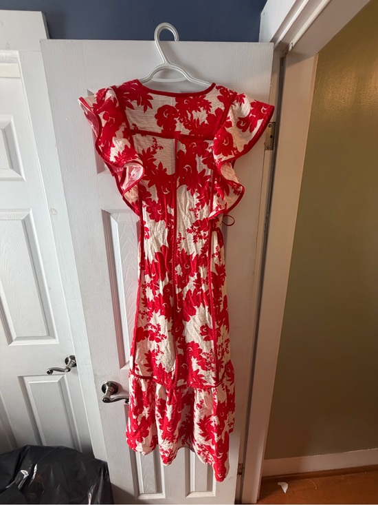 entro Dresses & Skirts - entro Pink & Red Trim Floral Top